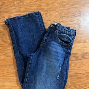 KanCan Dark Indigo Straight Jeans